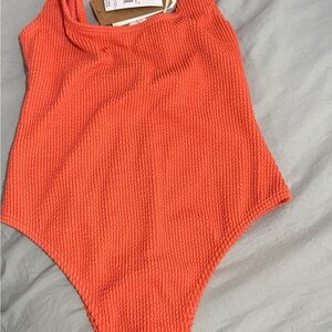 Billabong Vibrant Orange Summer High One Piece